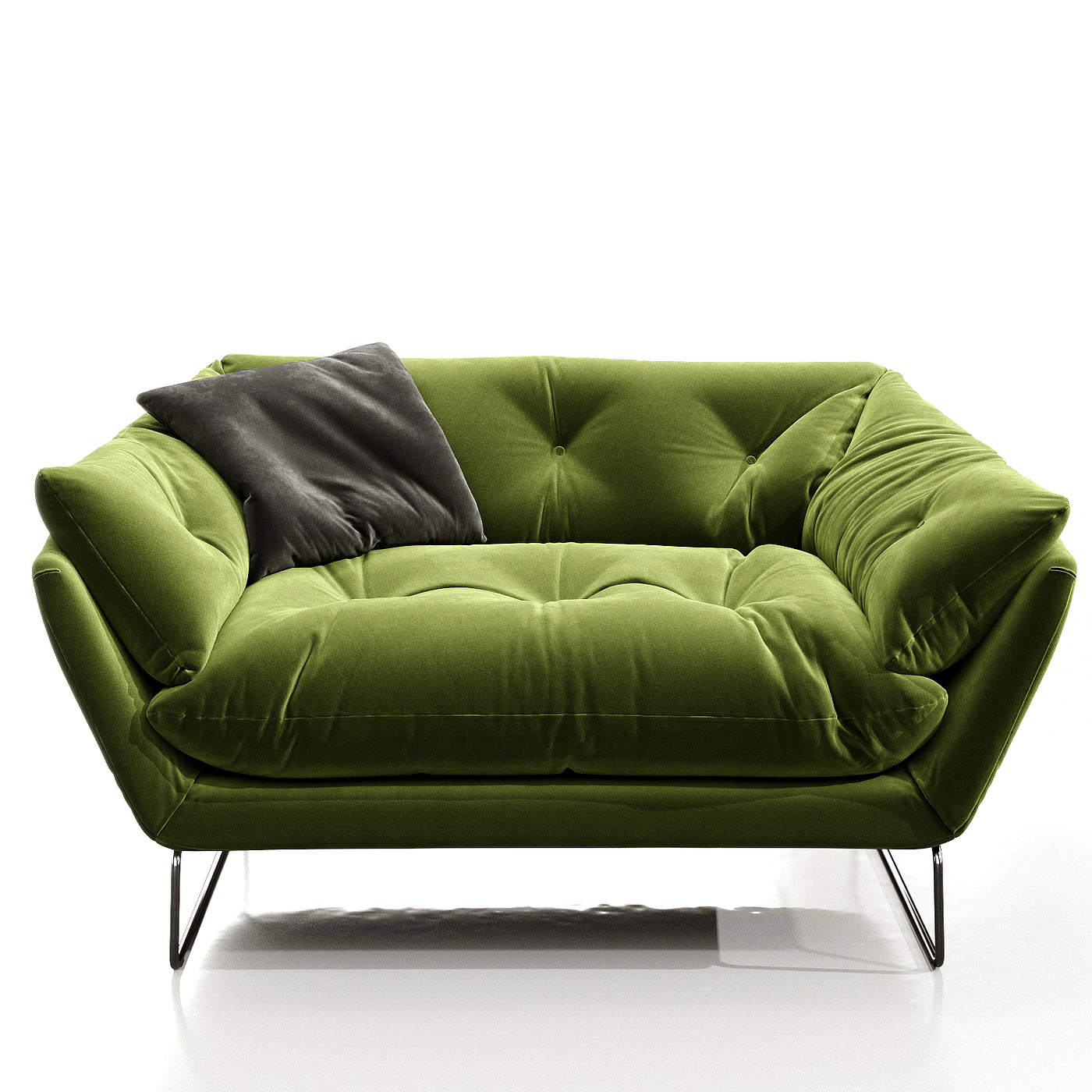 Saba, Italy，sofa，green，