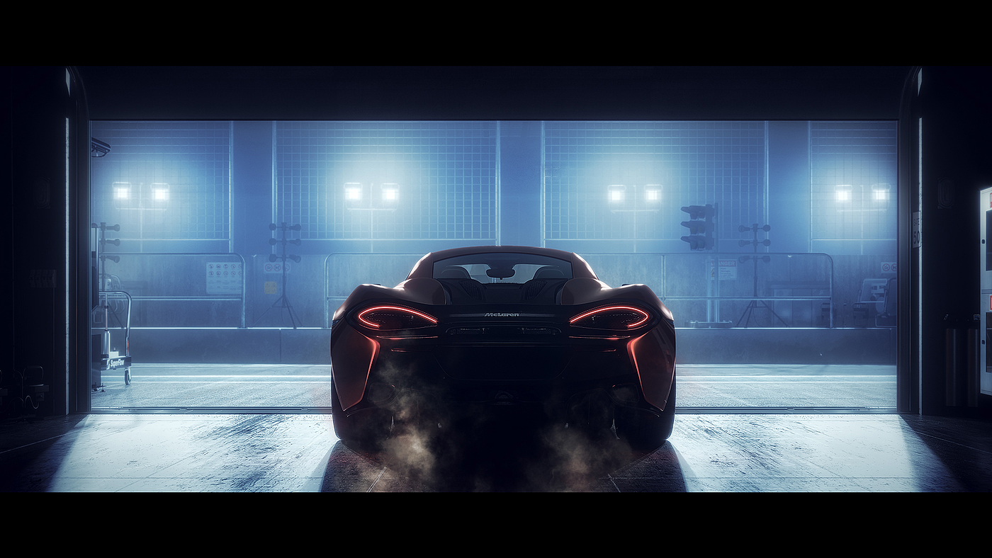 orange，Automobile design，McLaren 570 S，