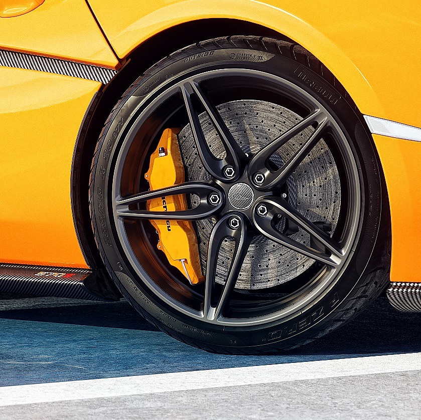 orange，Automobile design，McLaren 570 S，