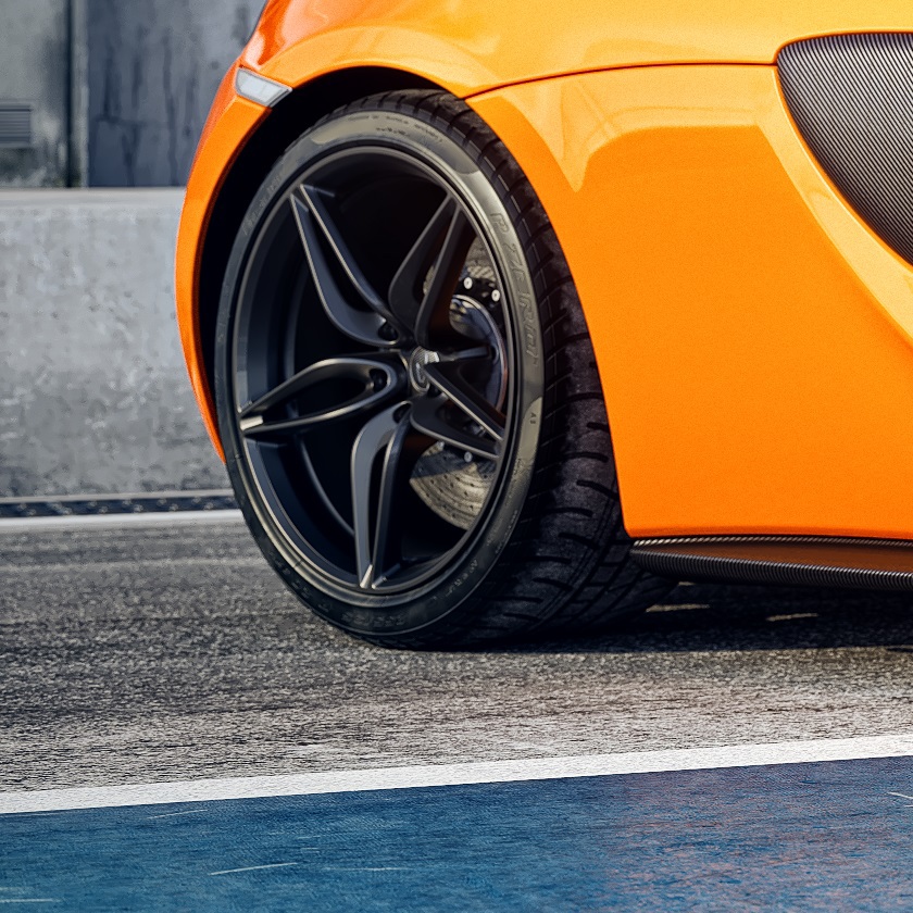 orange，Automobile design，McLaren 570 S，
