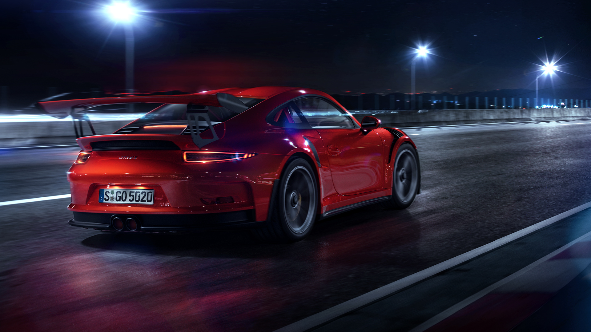 Render，gules，Automobile design，Porsche GT3，Porsche，