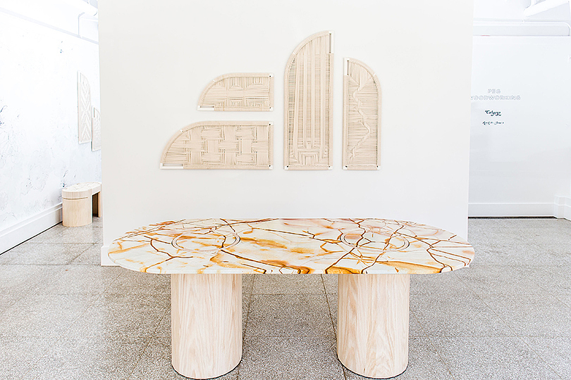 Navia，wood，Hand weaving，furniture，