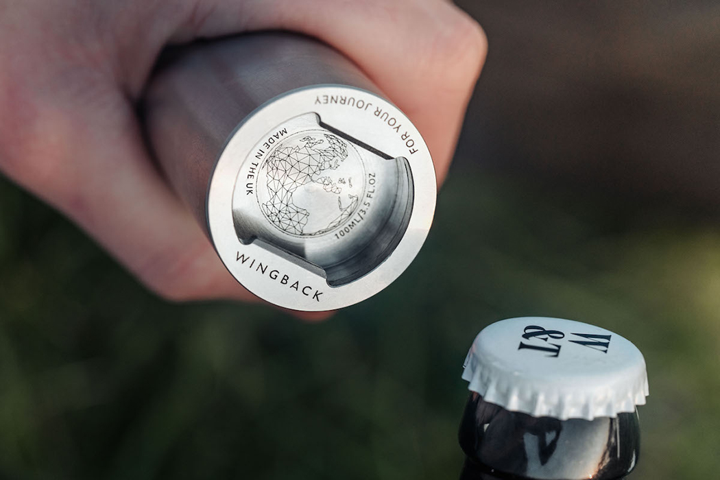 Wine thermos，Metal，hipflask，