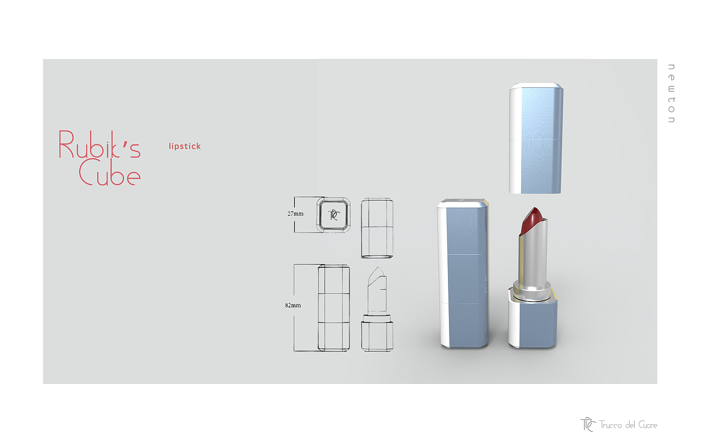 TDC，Lipstick，lipstick，product design，