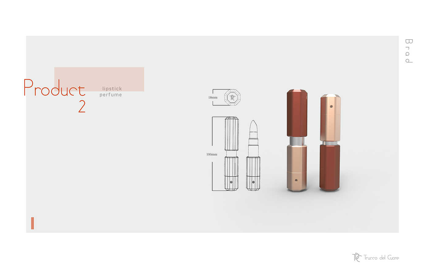 TDC，Lipstick，lipstick，product design，