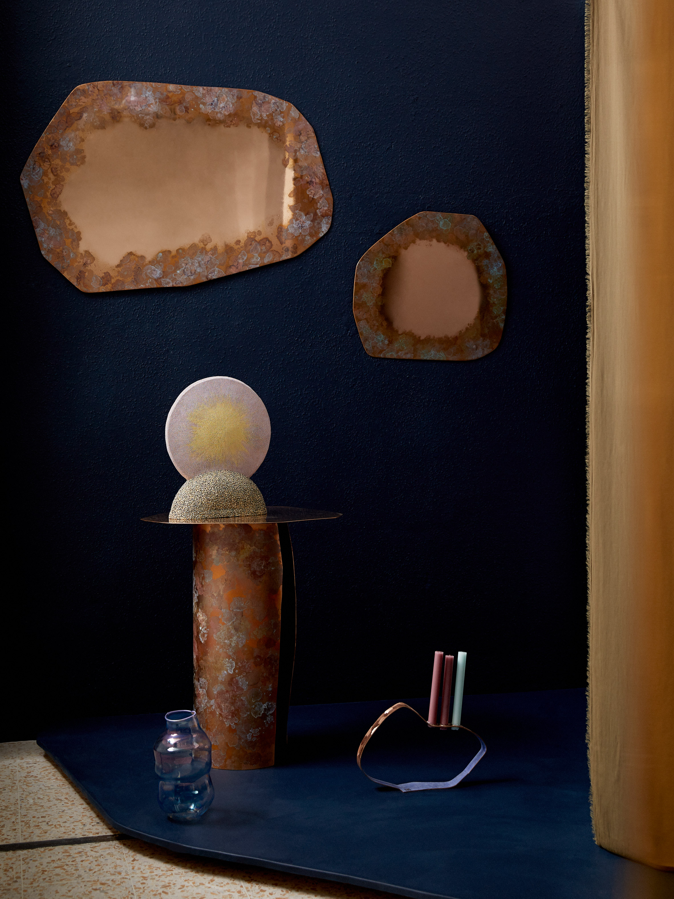 bronze，Charlotte Kingsnorth，mirror，