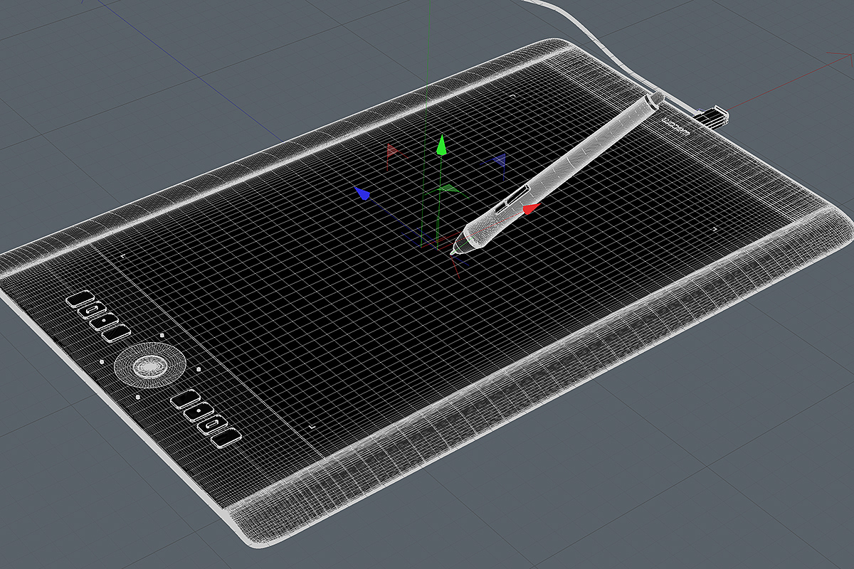 Electronics，3D model，Digital plate，