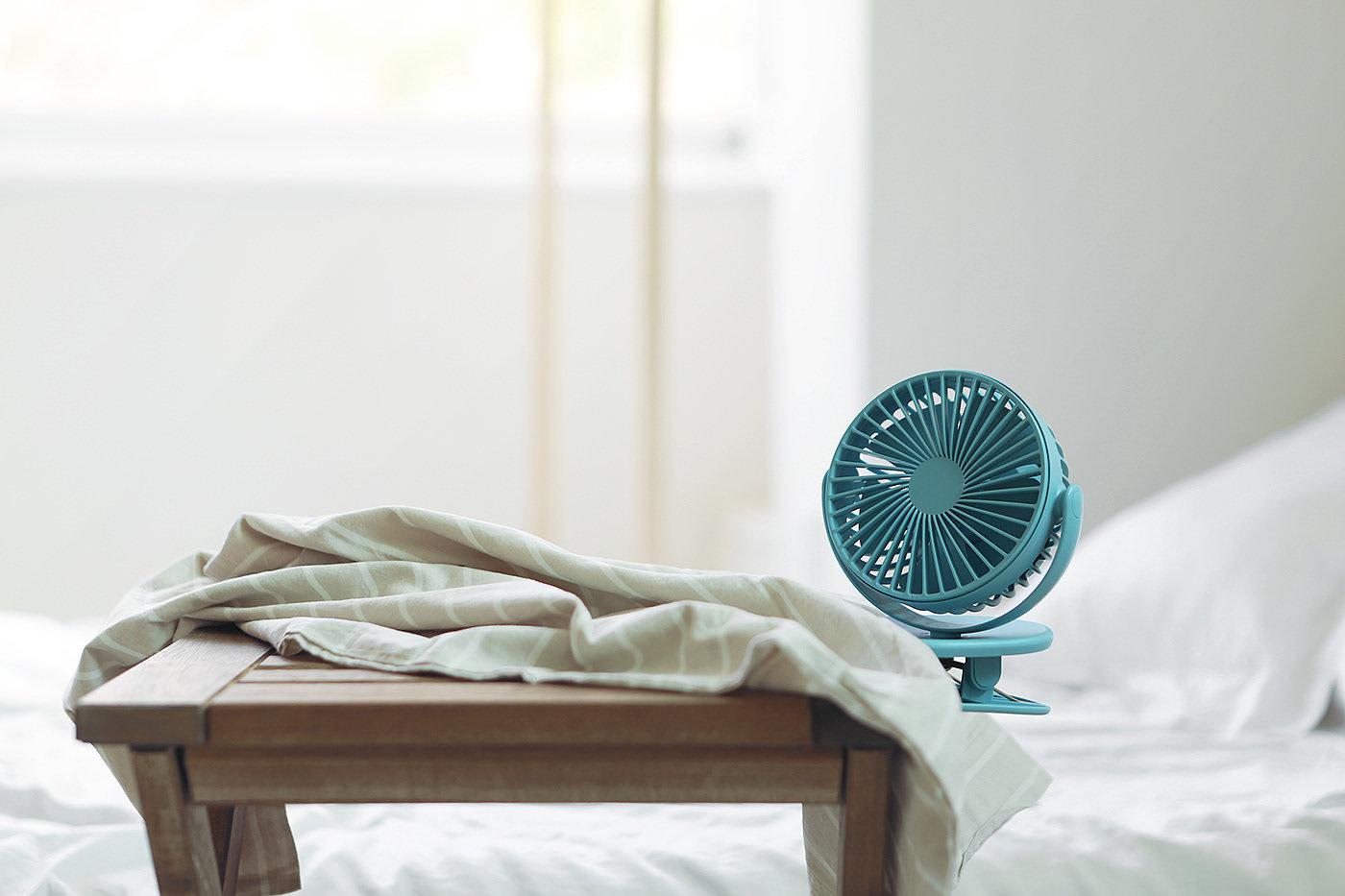 Clip Fan，the republic of korea，Second White，Mini，electric fan，