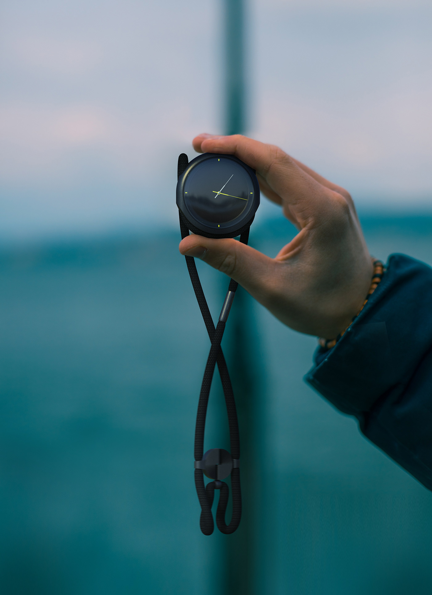 Pocket Watch，Luup，Alexander Knorr，black，time，