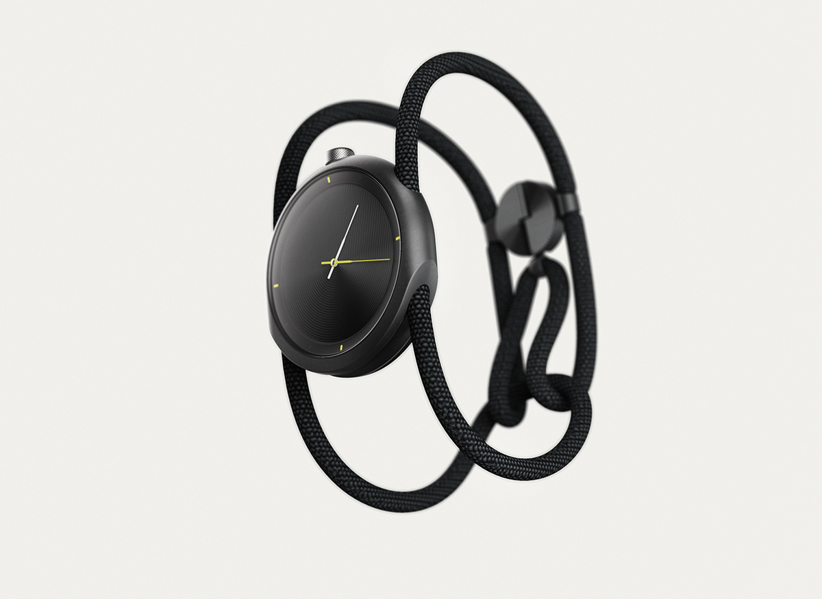 Pocket Watch，Luup，Alexander Knorr，black，time，