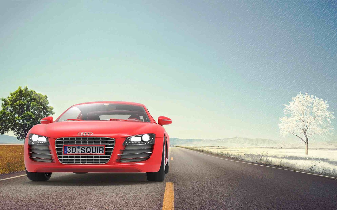 audi，