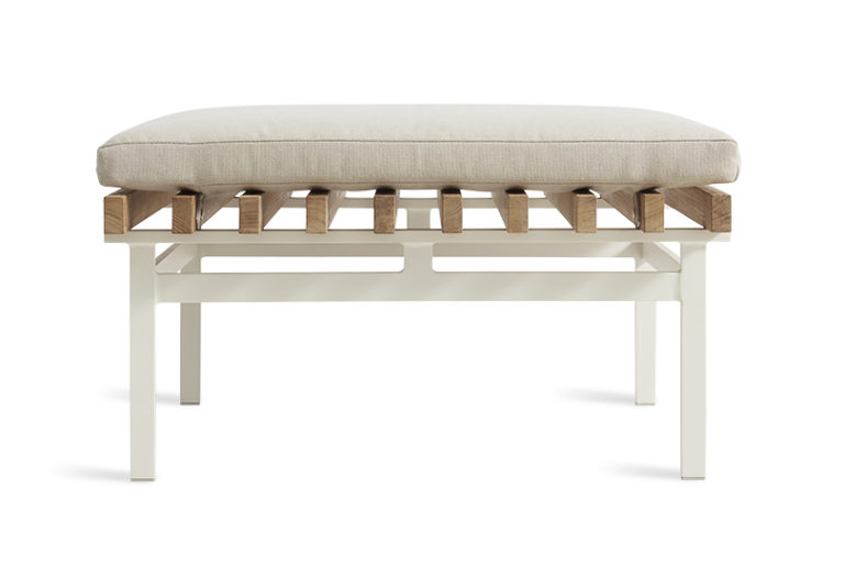 white，deck chair，perch，Dot Blue，