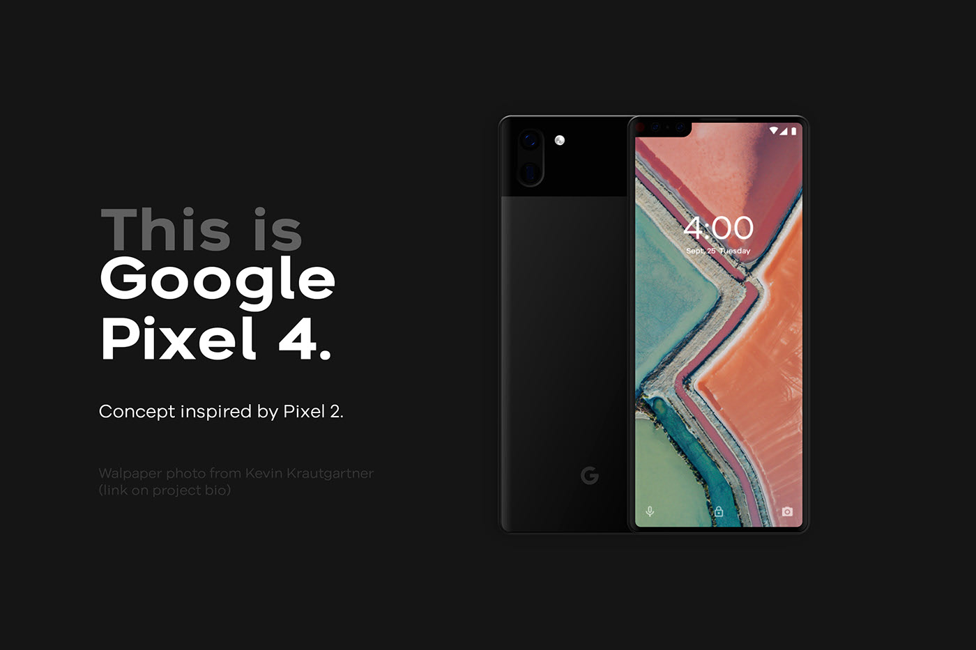 Google Pixel 4，Rafael Barbosa，mobile phone，