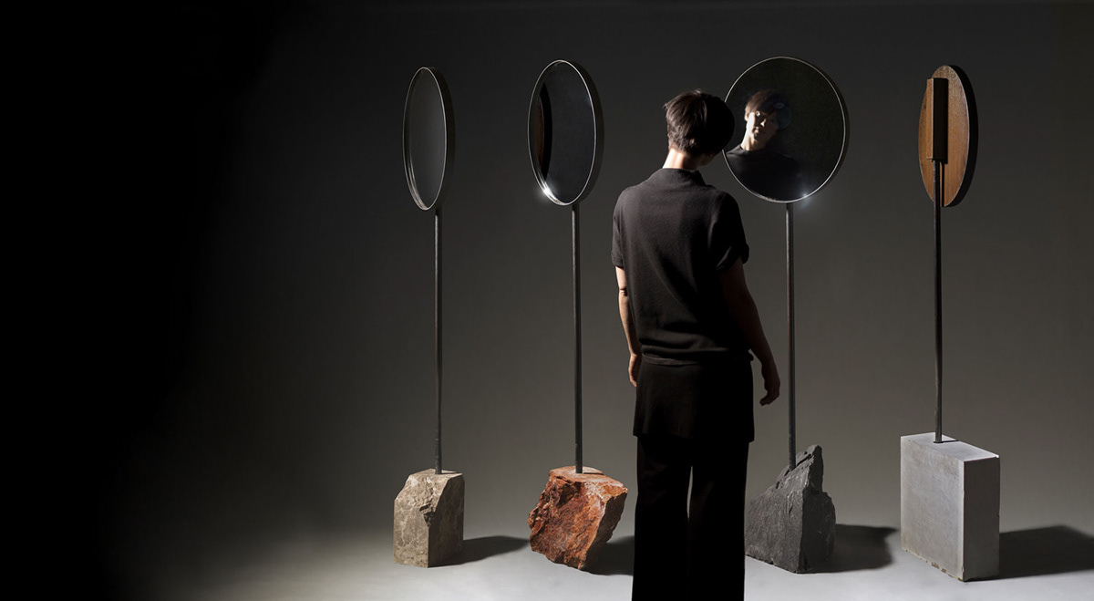 Manoteca Italy，Floor mirror，mirror，Marble，IMperfect，