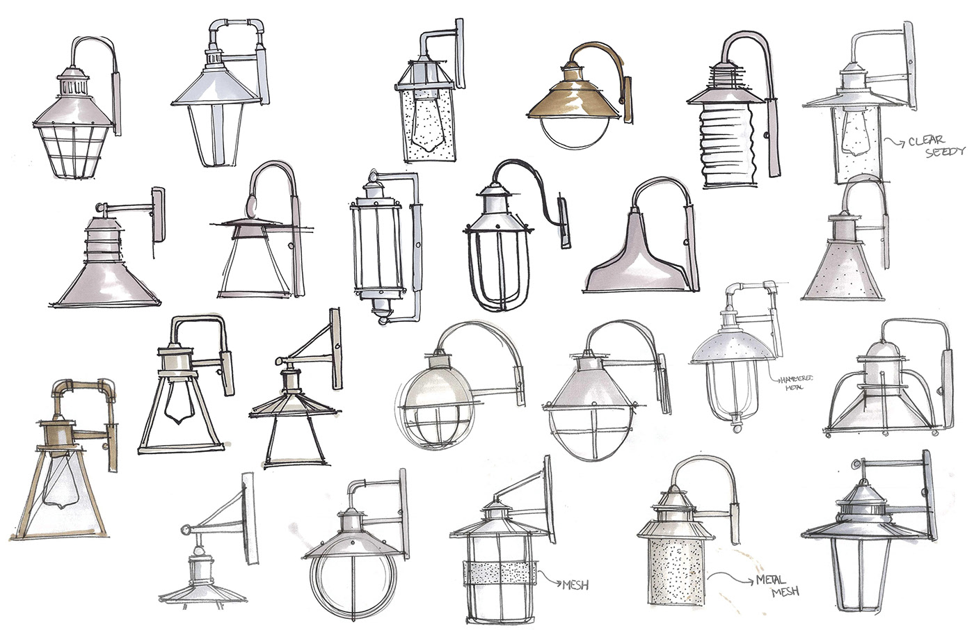 Wendy Puerto，lighting，draft，Door lamp，