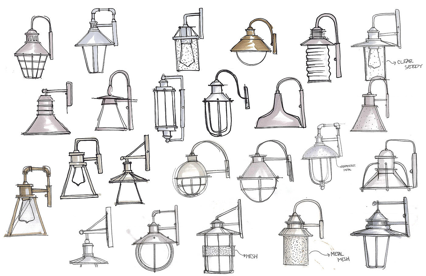 Wendy Puerto，lighting，draft，Door lamp，