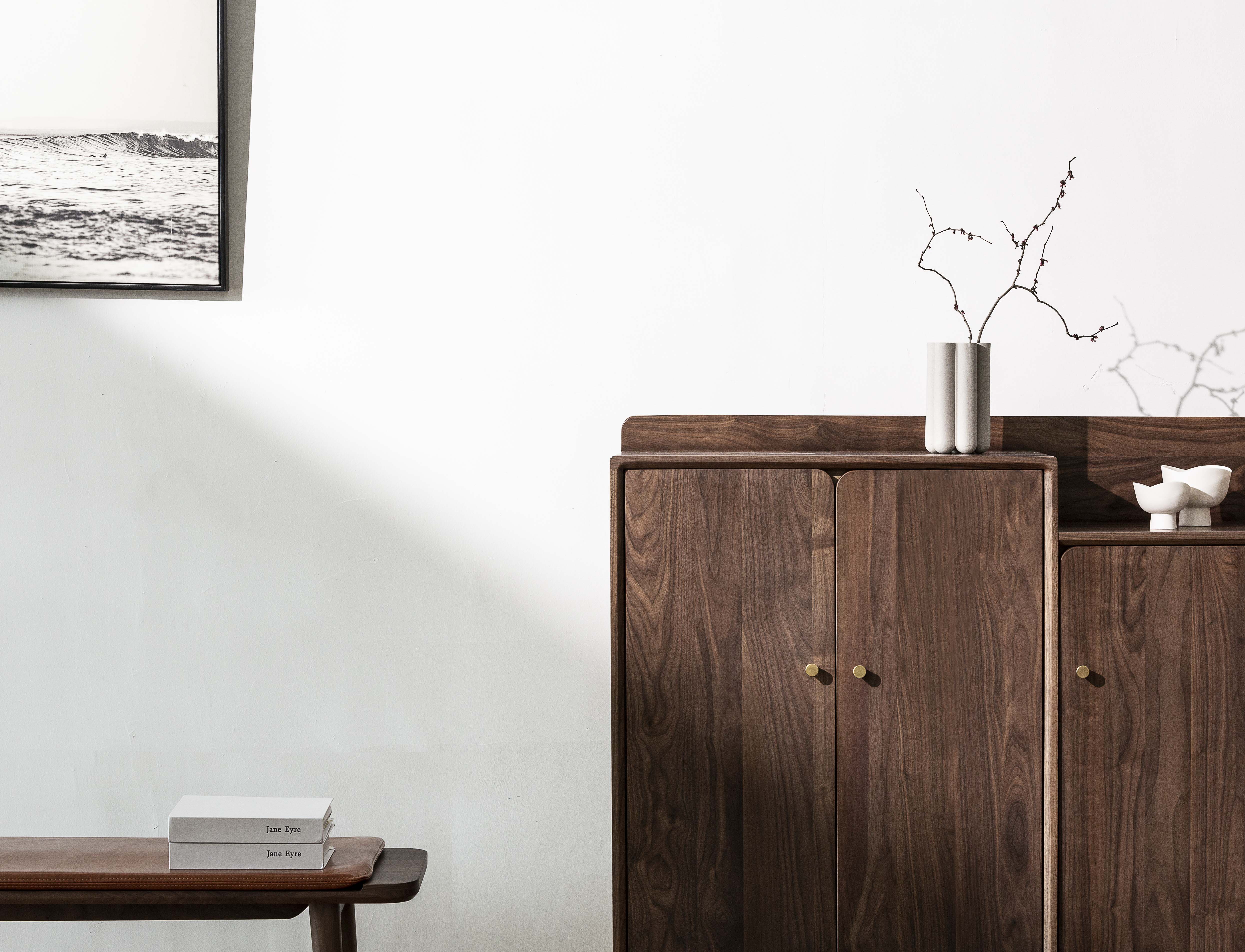 Furniture designer Ren Mengying，Yogurt  Shoe cabinet，