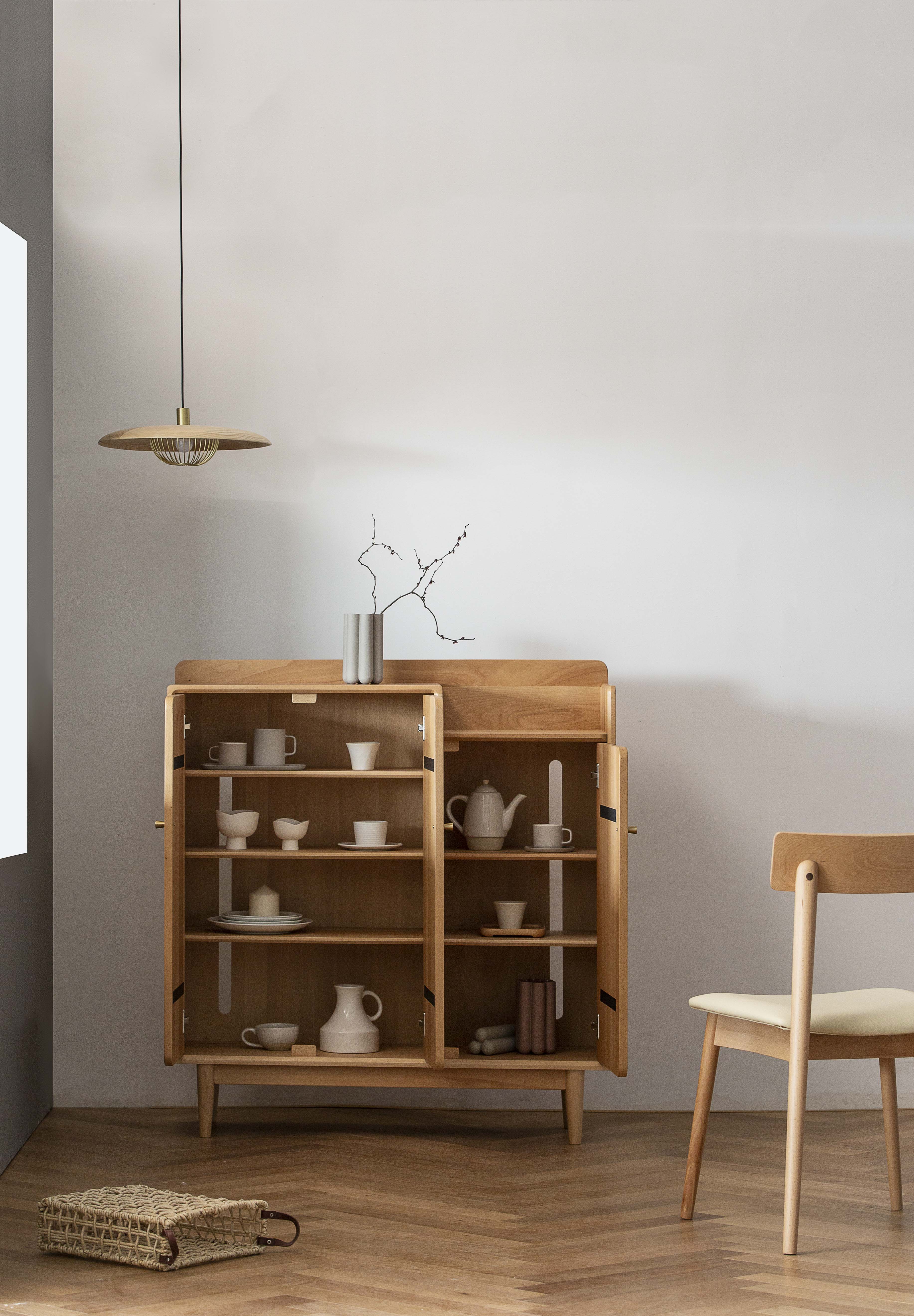 Furniture designer Ren Mengying，Yogurt  Shoe cabinet，