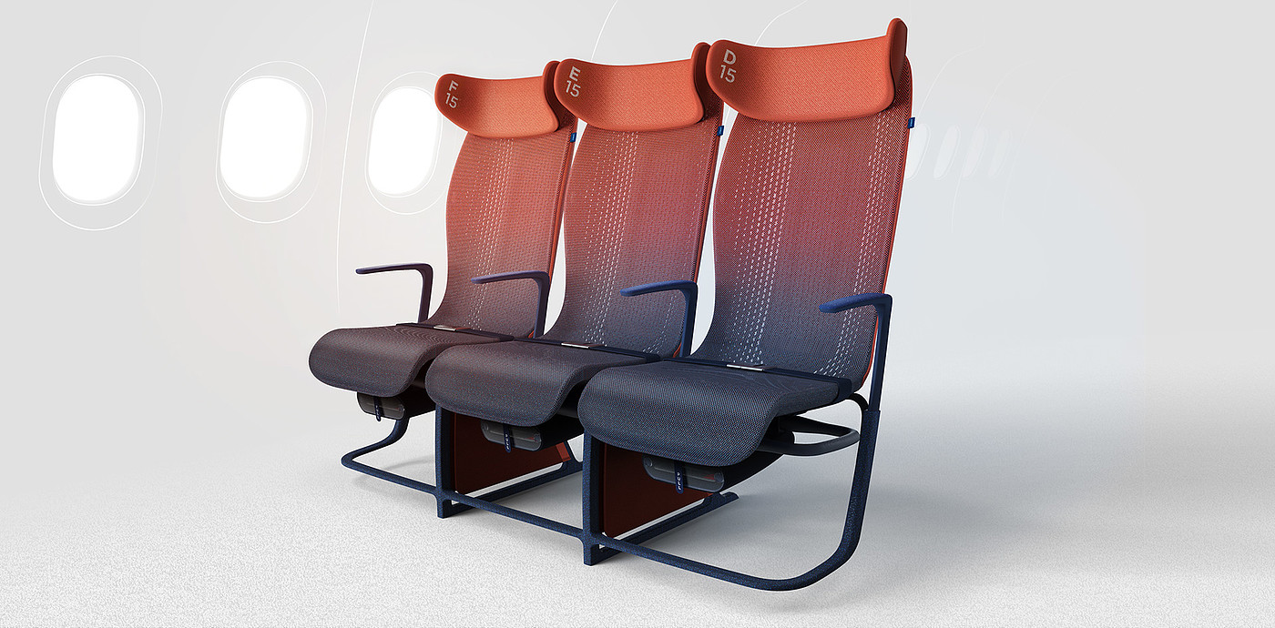 gules，Aircraft seat，MOVE，