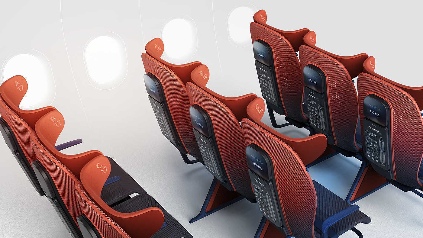 gules，Aircraft seat，MOVE，