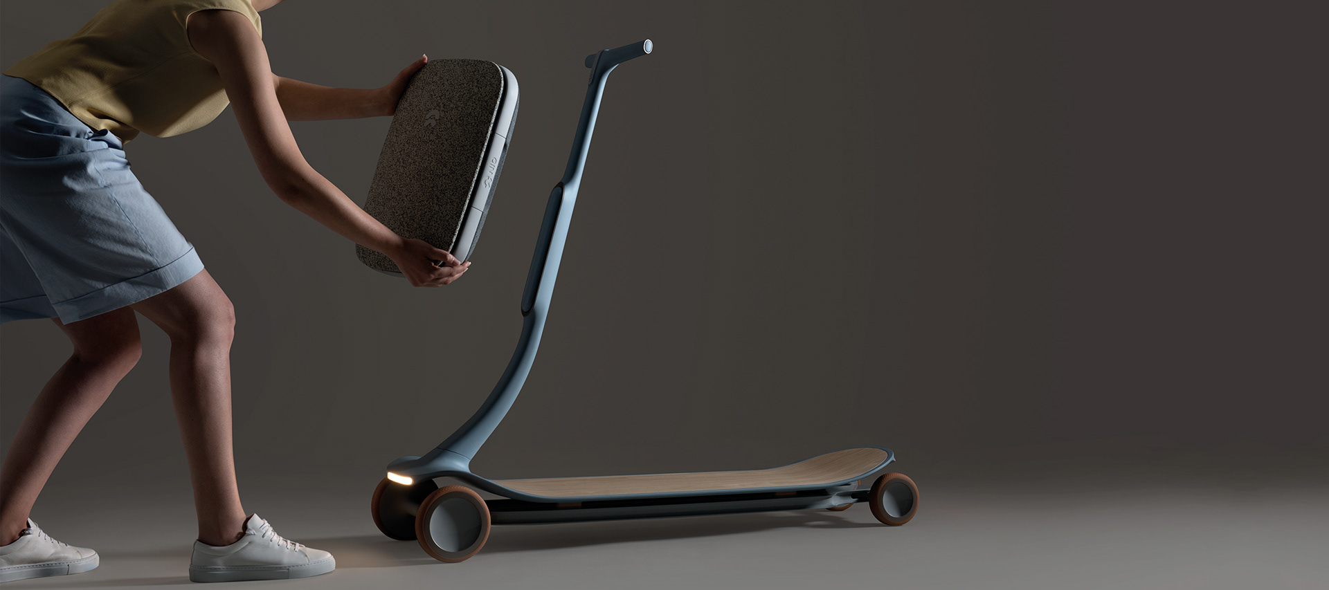 PAL，Electric scooter，blue，