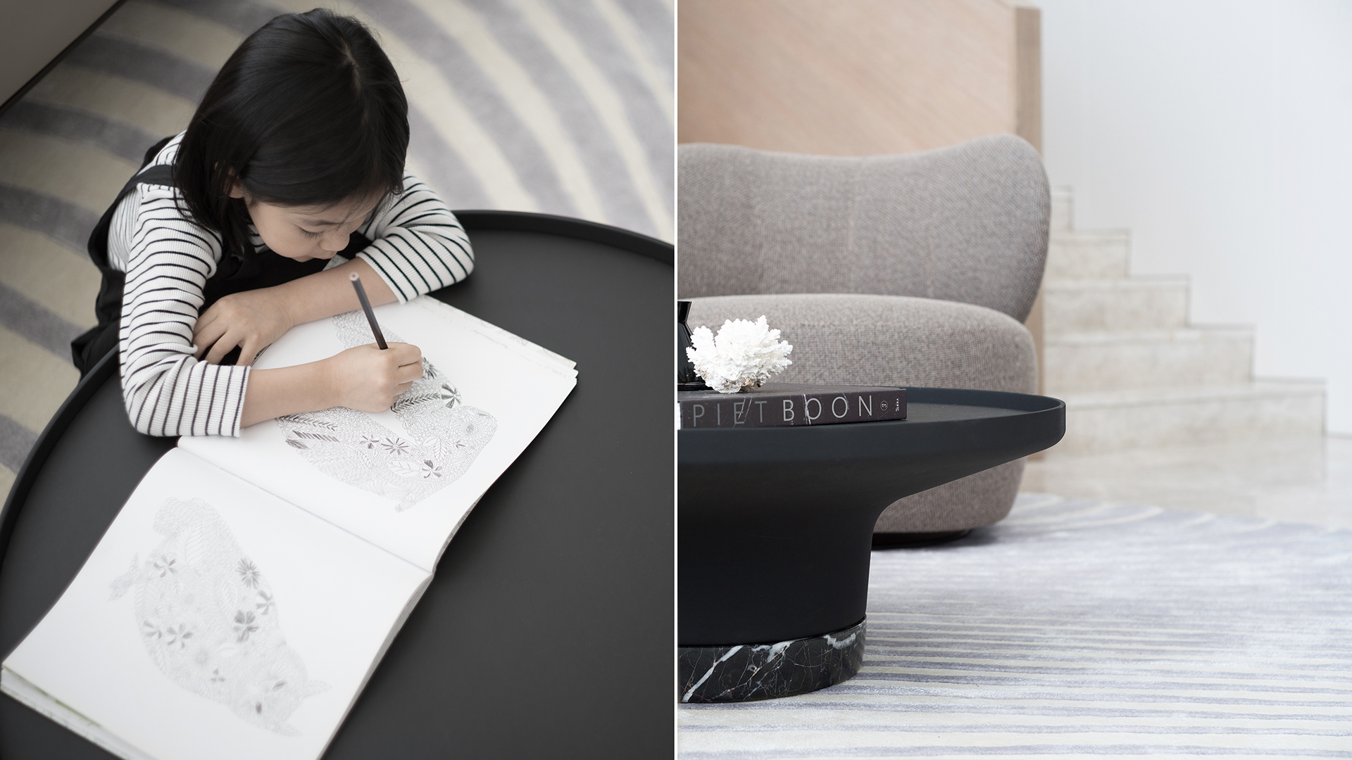 white，Interior design，Corals，