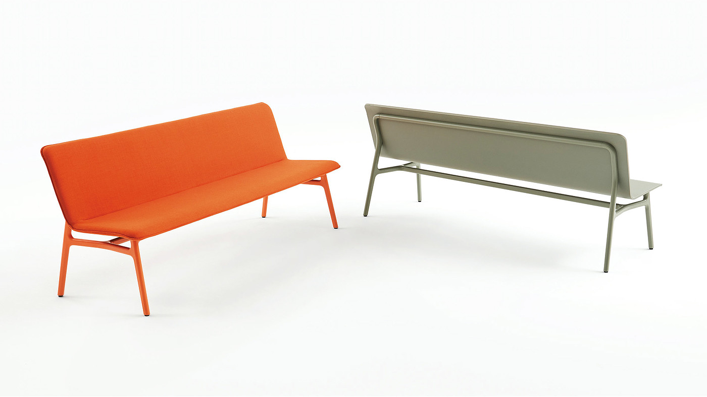 Metal，bench，Axyl Bench，