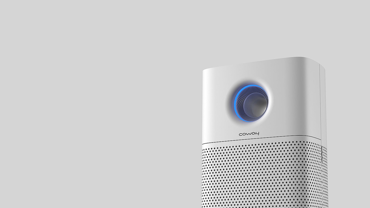 white，air cleaner，coway，