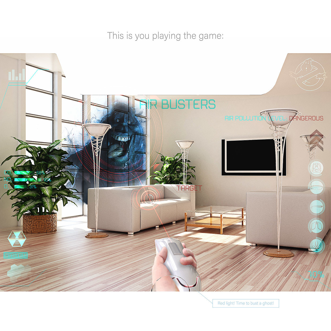 Filipe Cardoso，Air Busters Kit，清洁，家事，游戏，