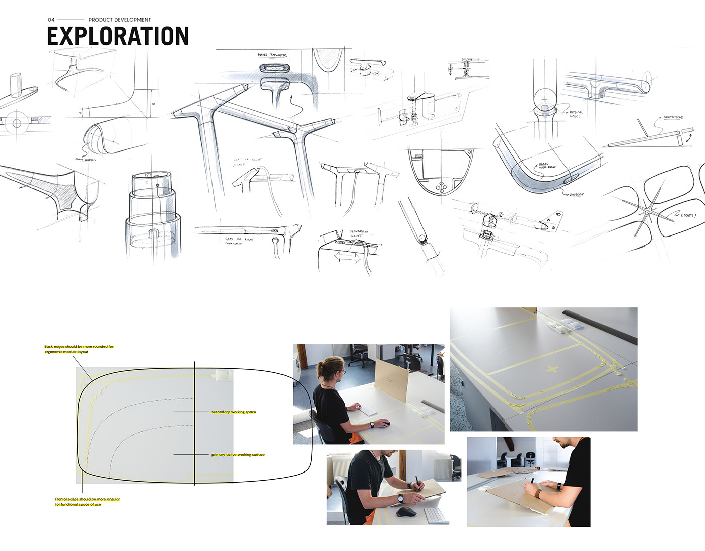 Office desk，Office system，modularization，Table，furniture，