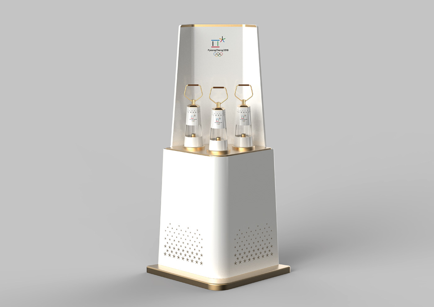 torch，white，Olympic，