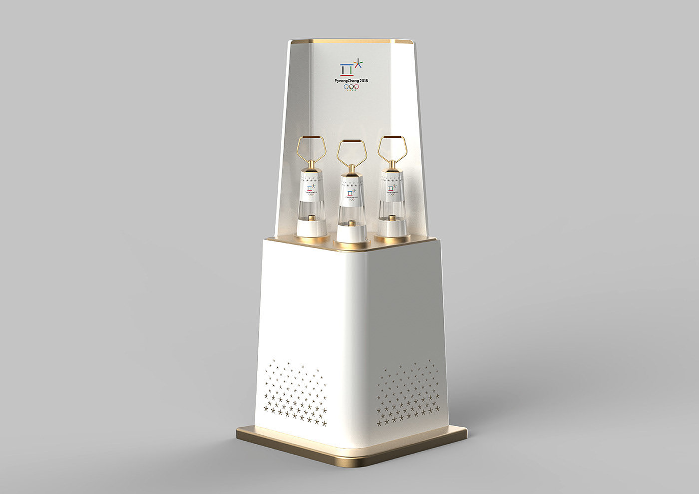 torch，white，Olympic，