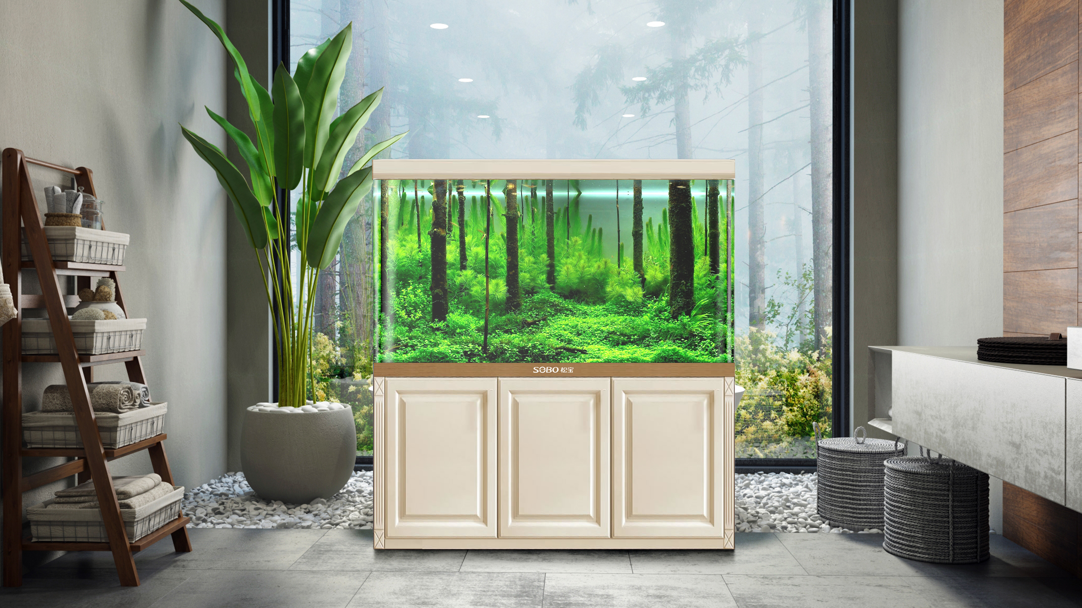 industrial design，product design，Aquarium，fish tank，Lime industrial design，Lime，water，Home Furnishing，