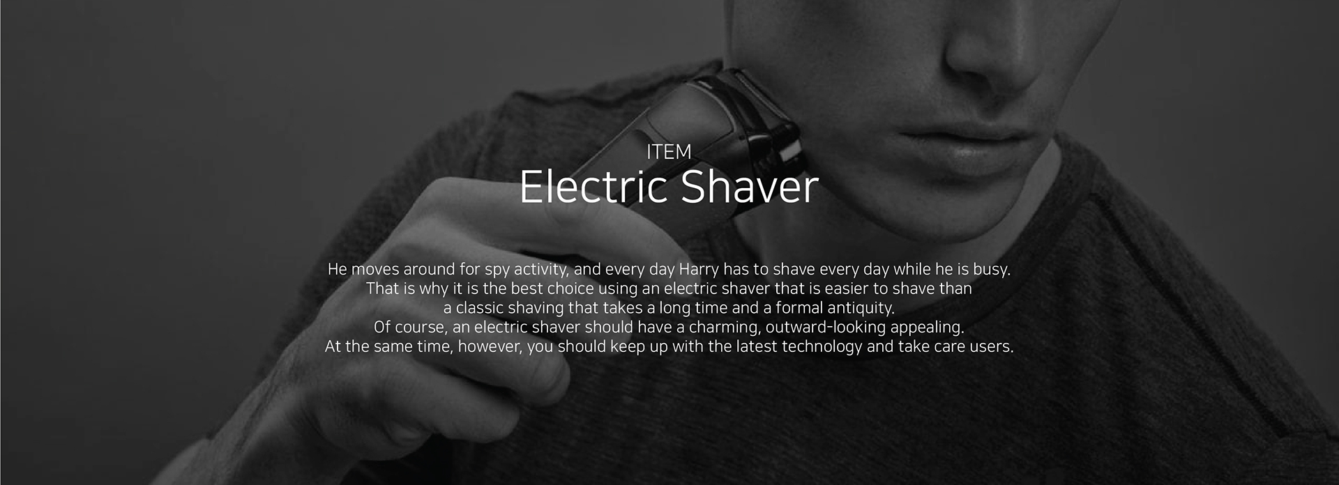 Tailor，razor，black，