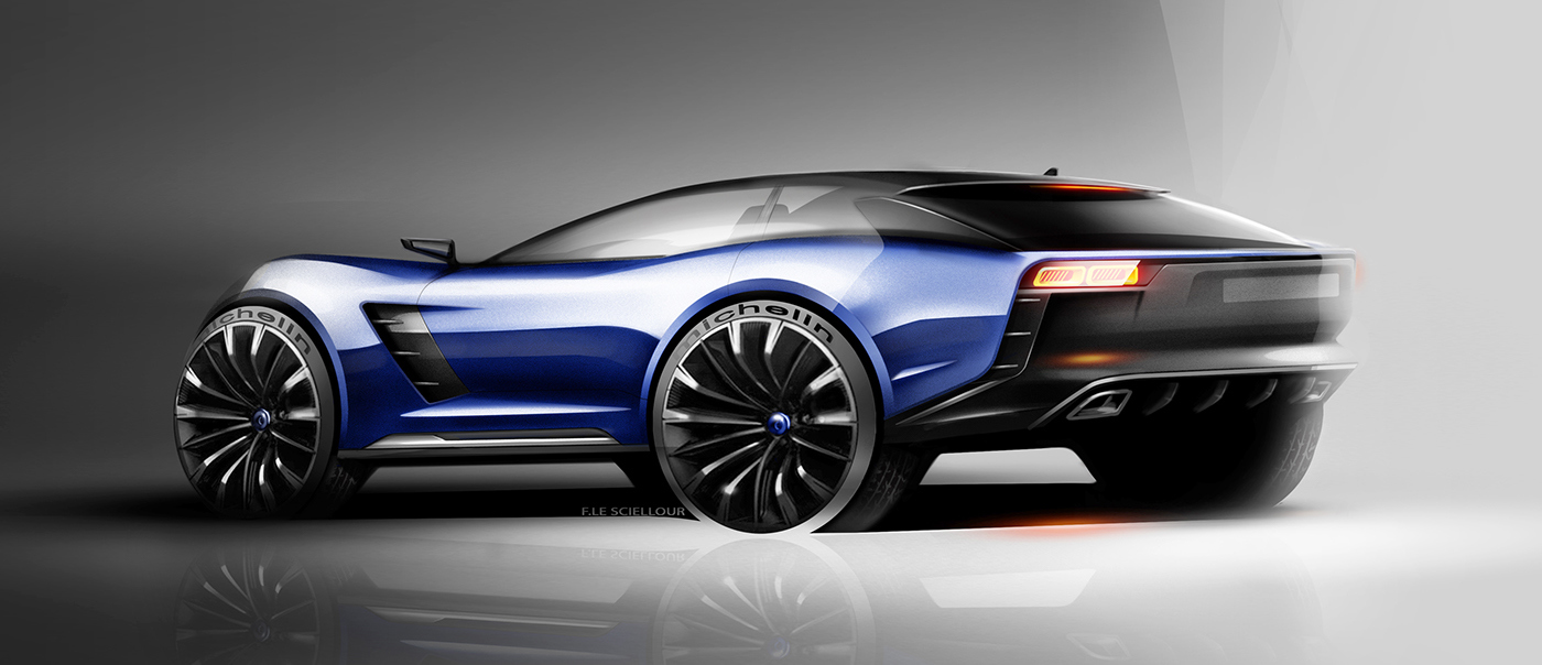 Automatic design，Hand drawn，Render，product，Industry，