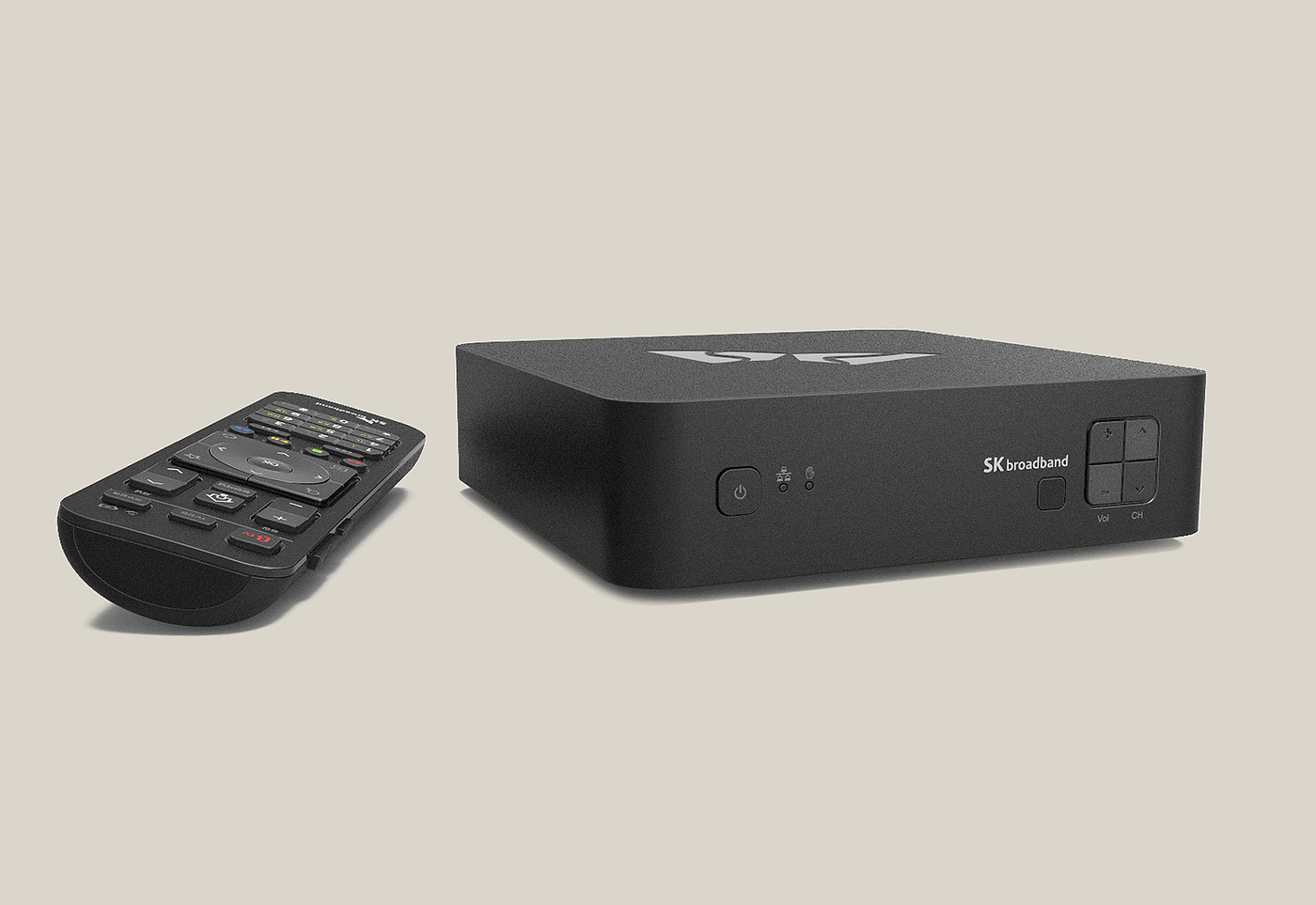 black，TV box，SK Broadband，