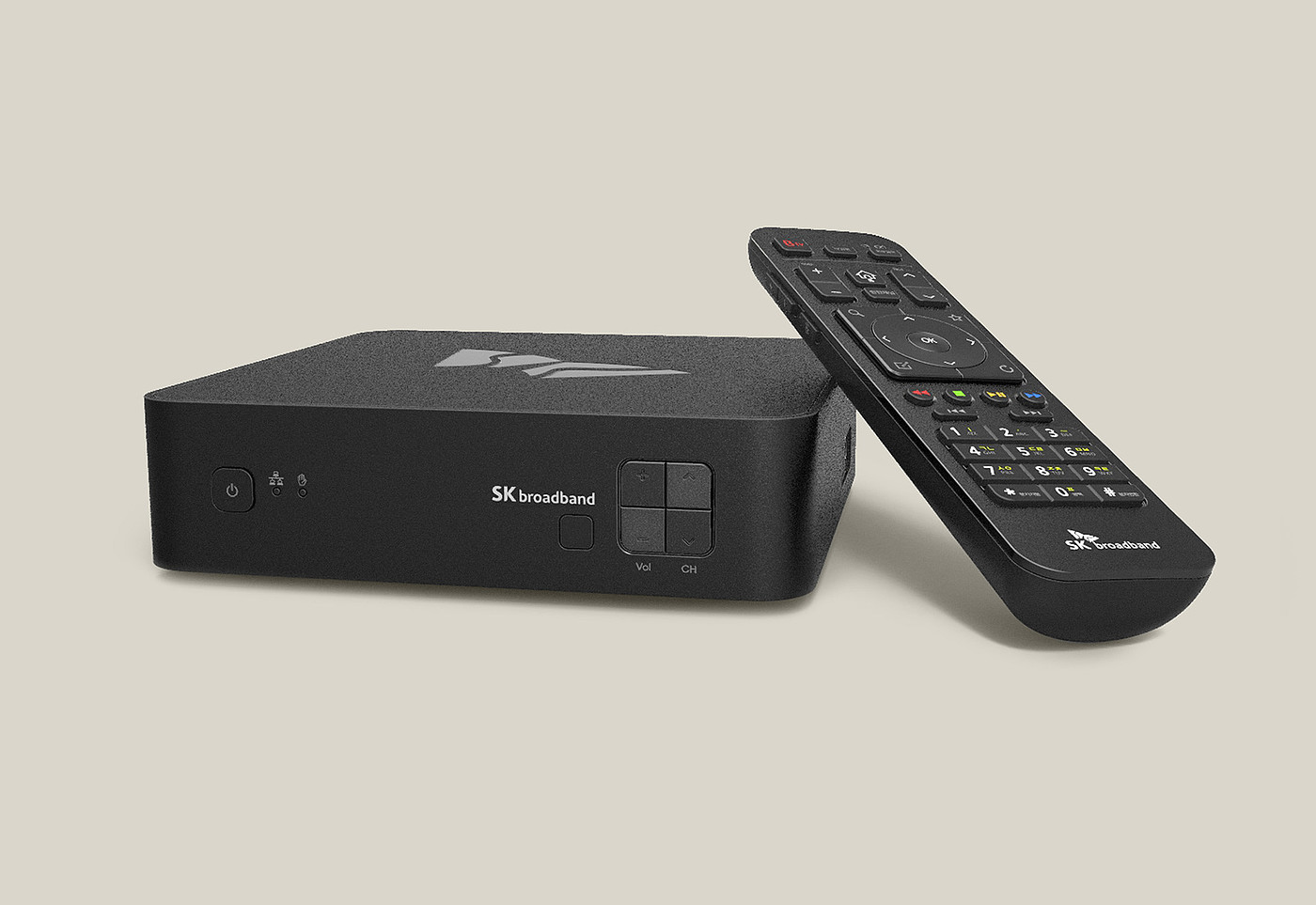 black，TV box，SK Broadband，