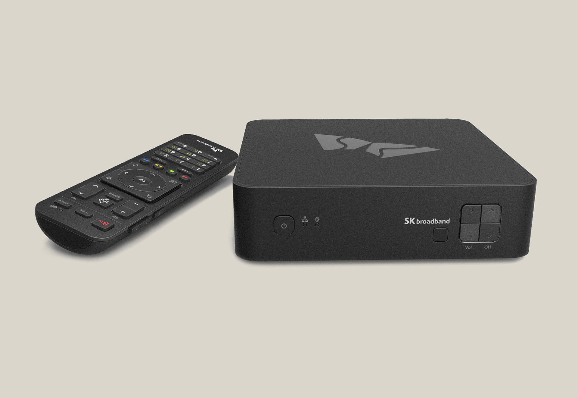 black，TV box，SK Broadband，