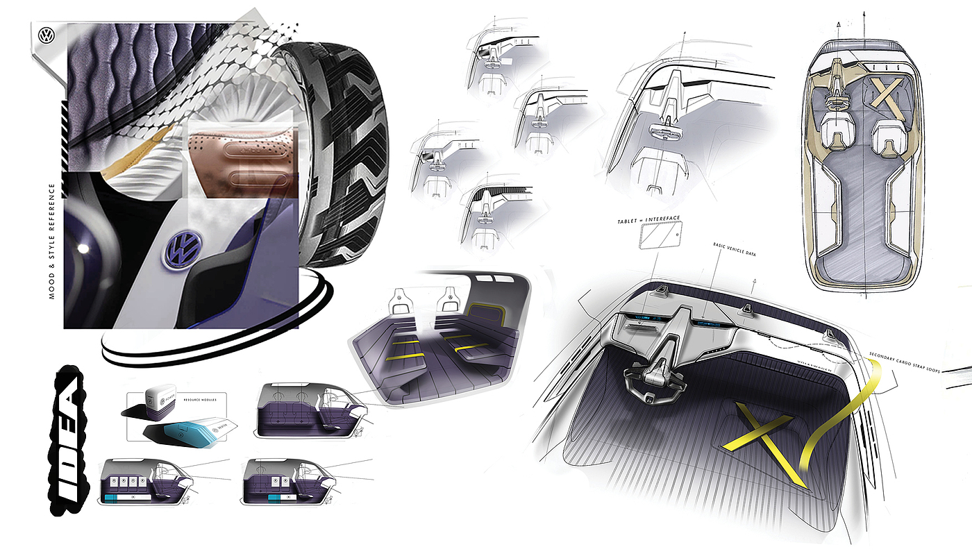 draft，Car interior，VW_，