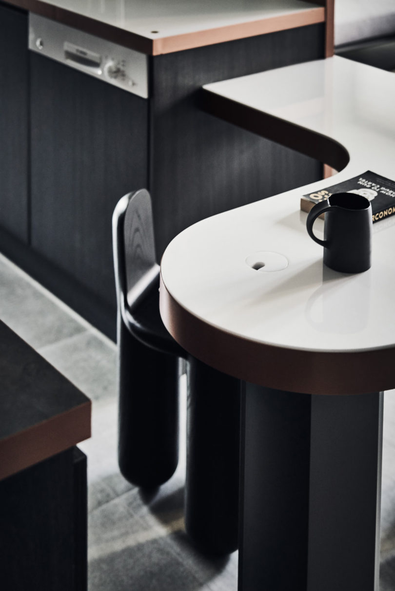 Minimalist，Interior design，Flowing Vector，