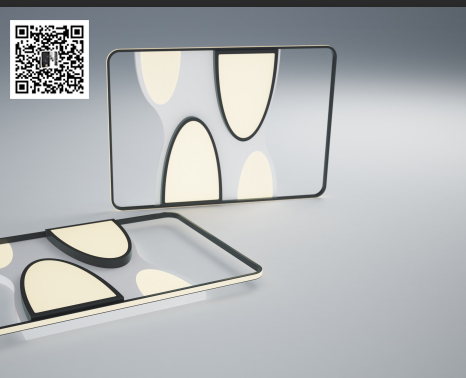 Household flat lamp，