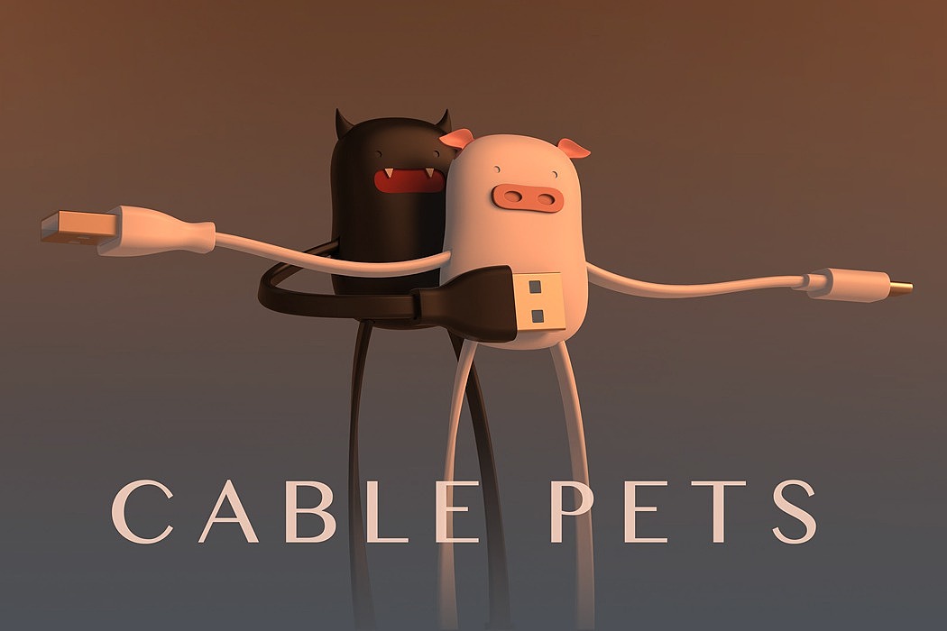 USB adapter，Charging line，Cable，product design，