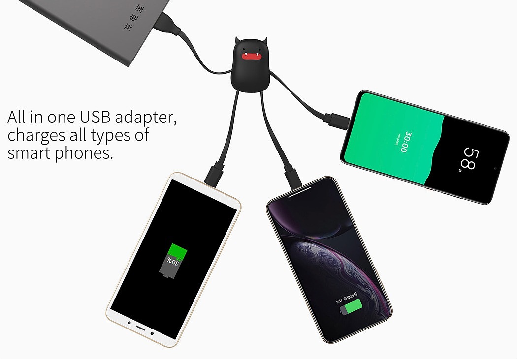 USB适配器，充电线，电缆，产品设计，