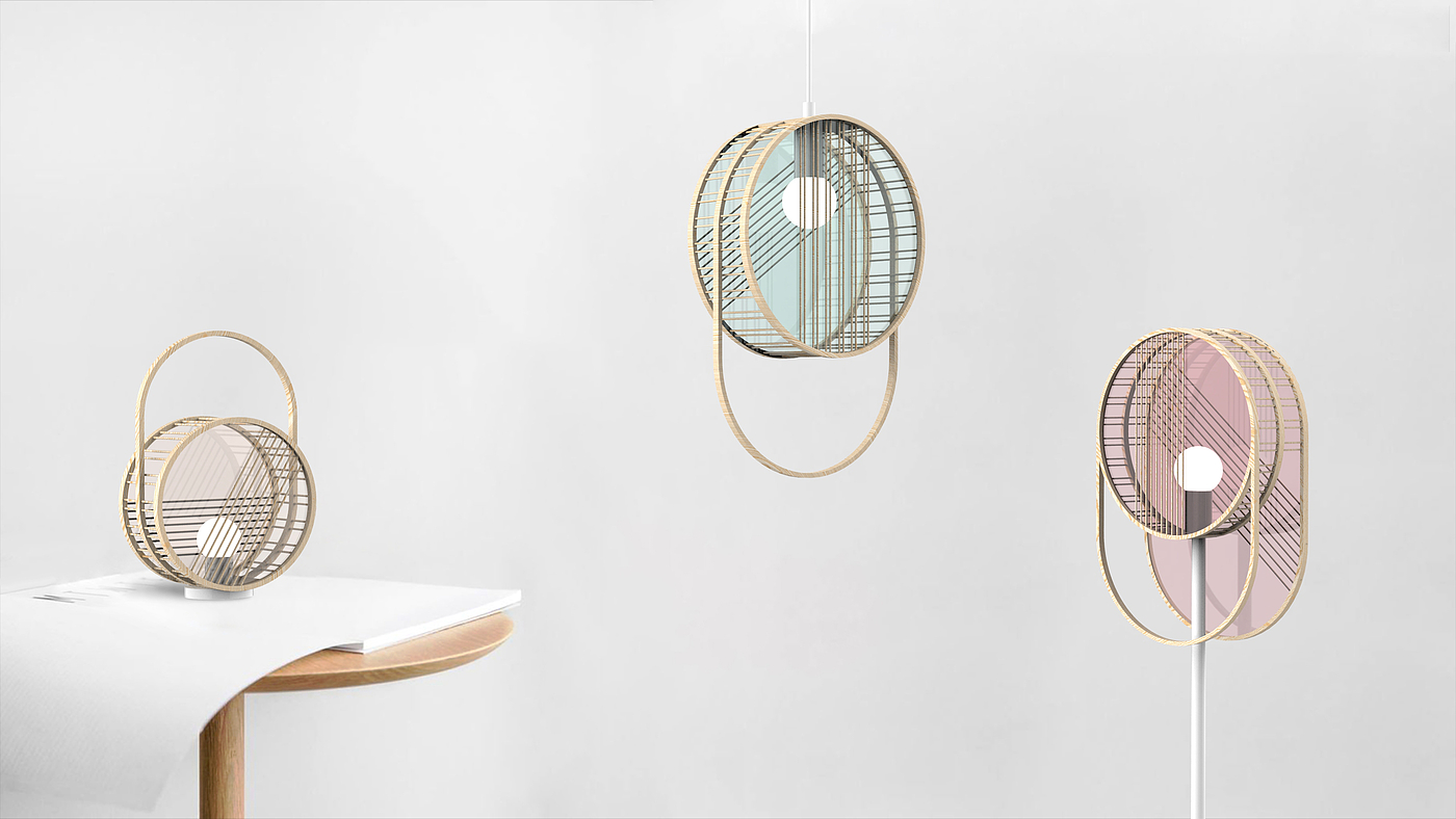 handicraft，bamboo，lamp，Lamp design，