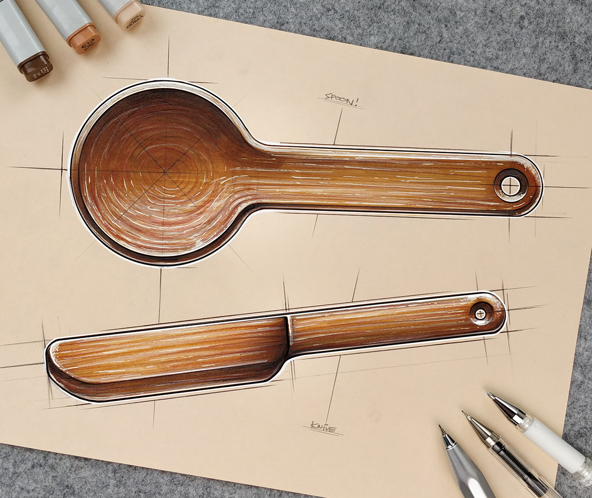 design sketch，industrial design，Hand drawn，