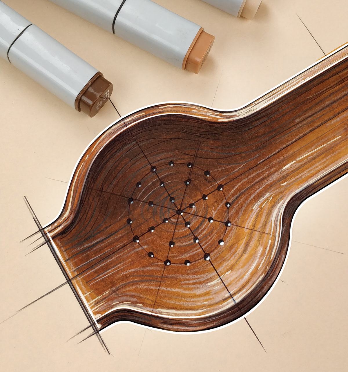 design sketch，industrial design，Hand drawn，