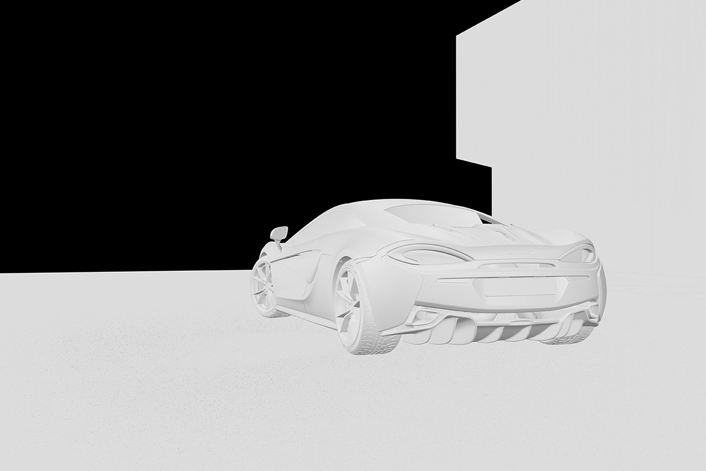 Sports car，mclaren，3d，