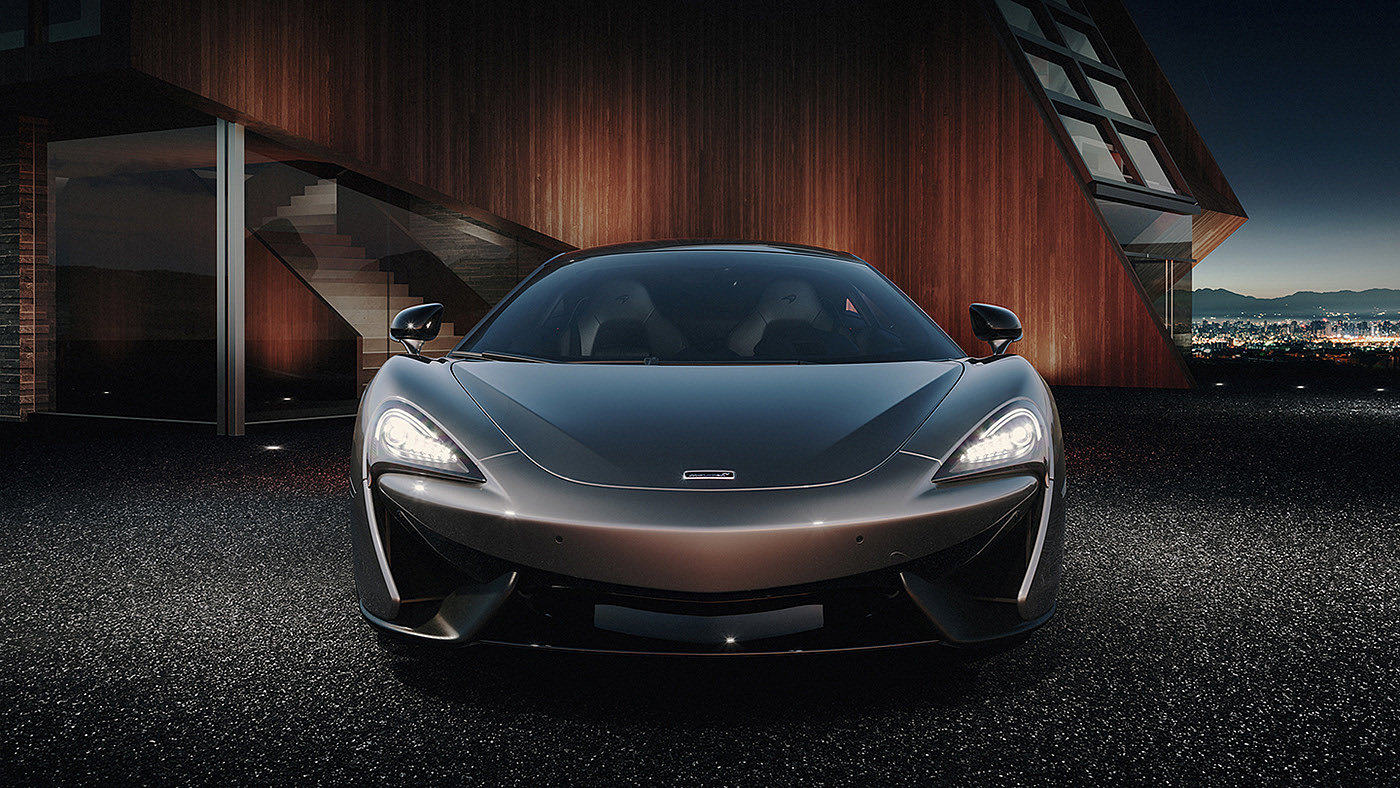 Sports car，mclaren，3d，