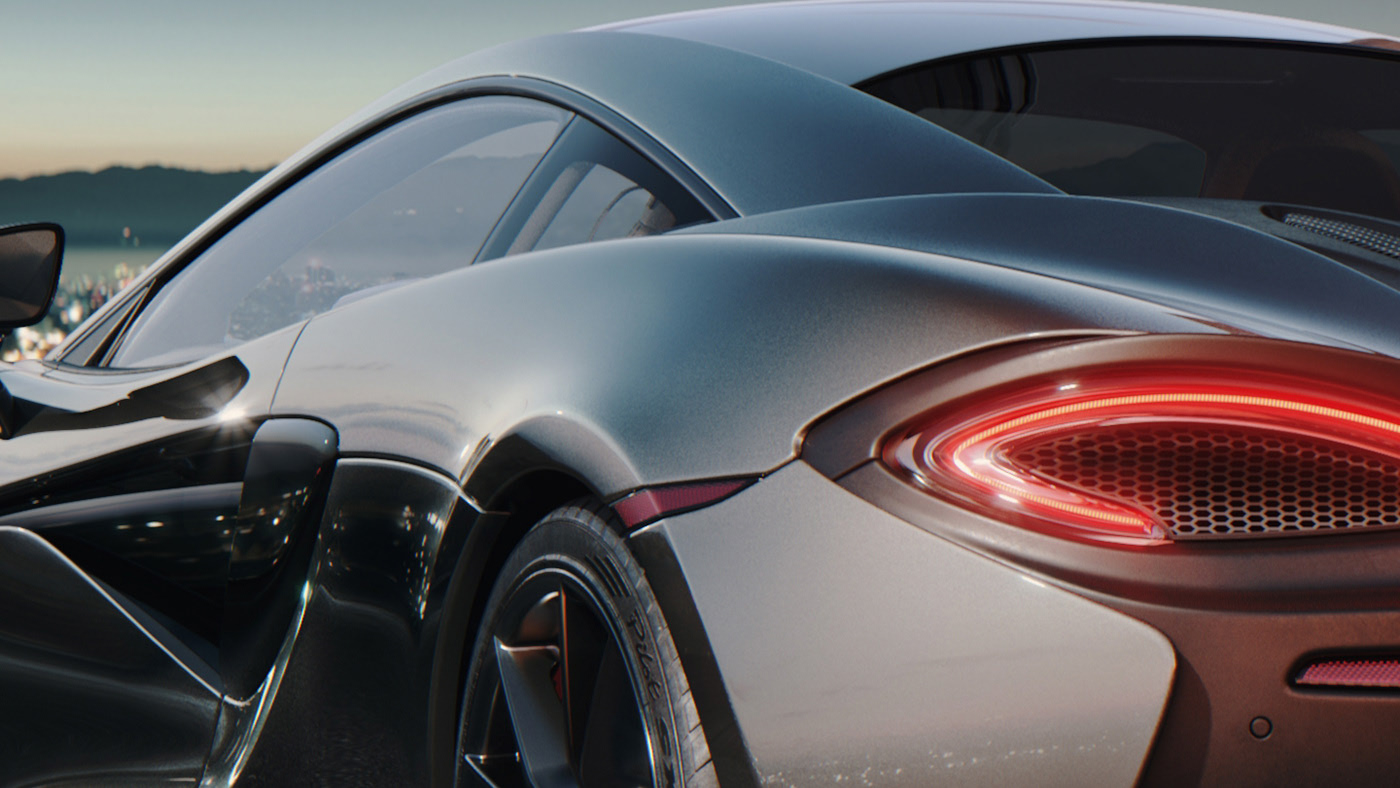 Sports car，mclaren，3d，