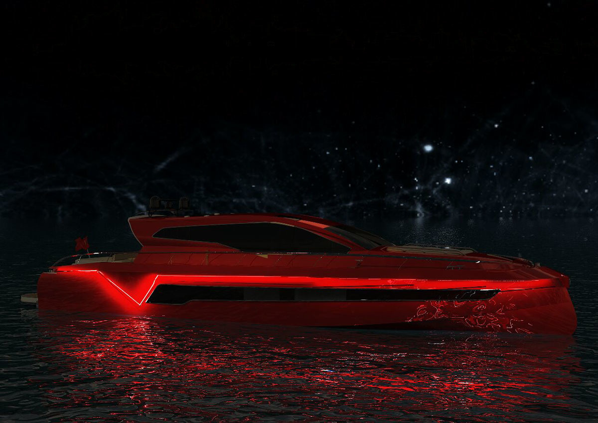 Concept ship，yacht，conceptual design，